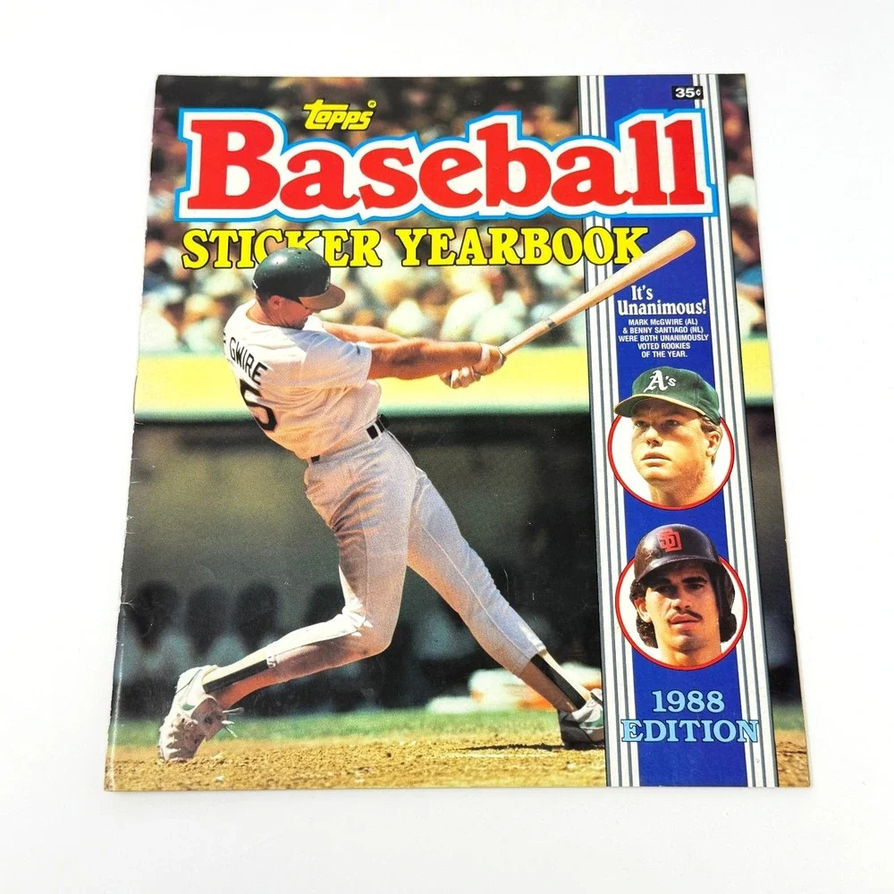 Topps Panini Baseball Sticker Books Lot 1984 1988 MLB Albums Incomplete